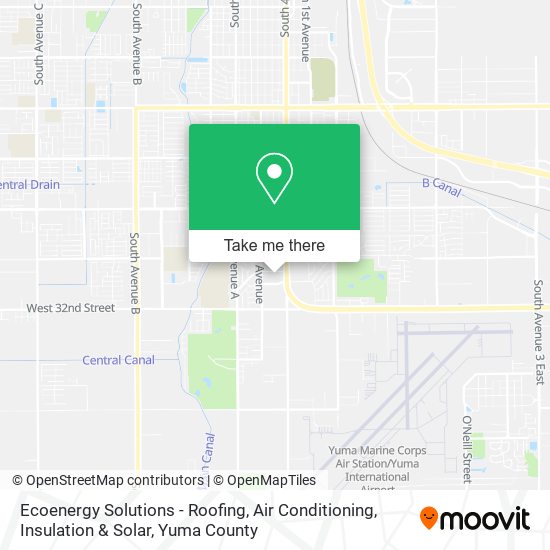 Ecoenergy Solutions - Roofing, Air Conditioning, Insulation & Solar map