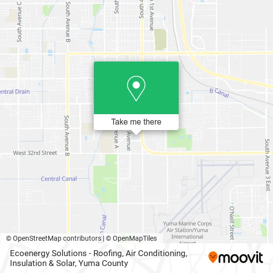 Ecoenergy Solutions - Roofing, Air Conditioning, Insulation & Solar map