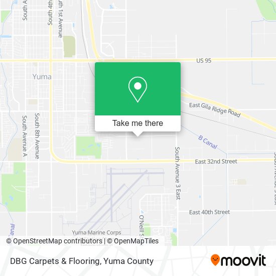 DBG Carpets & Flooring map