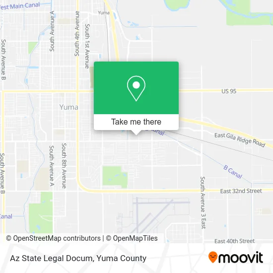 Az State Legal Docum map