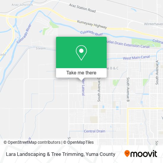 Lara Landscaping & Tree Trimming map