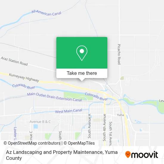 Az Landscaping and Property Maintenance map