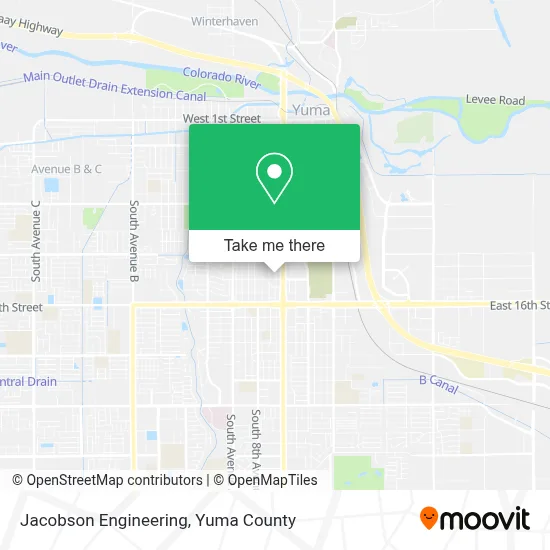 Jacobson Engineering map