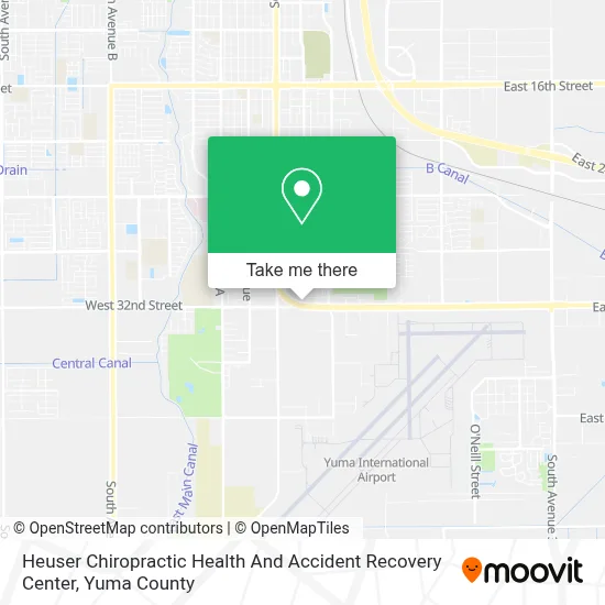 Heuser Chiropractic Health And Accident Recovery Center map