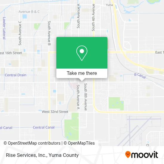 Rise Services, Inc. map