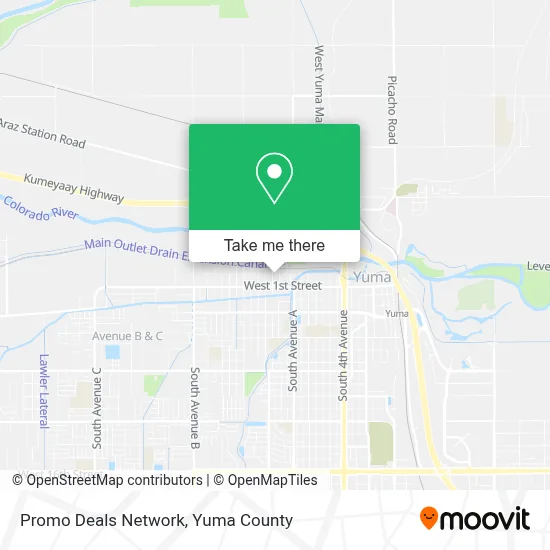 Promo Deals Network map