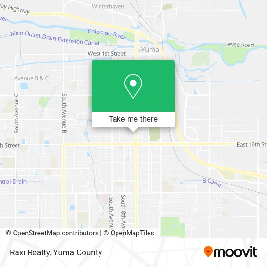 Raxi Realty map