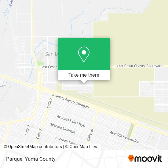 Parque map