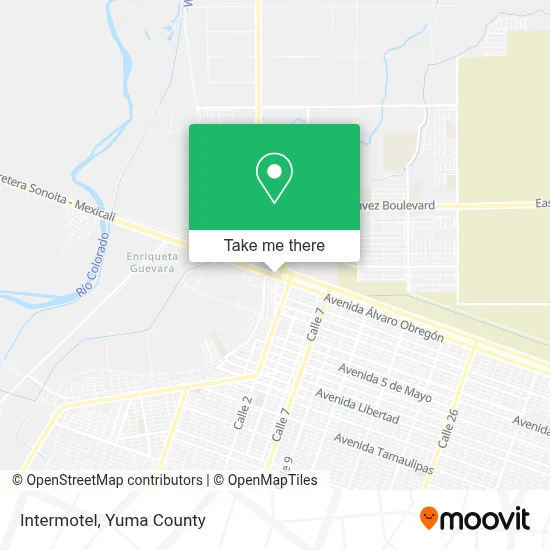 Intermotel map