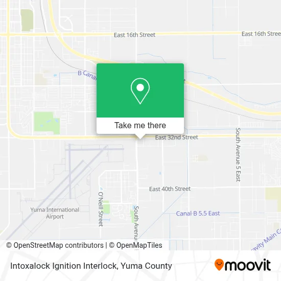 Intoxalock Ignition Interlock map