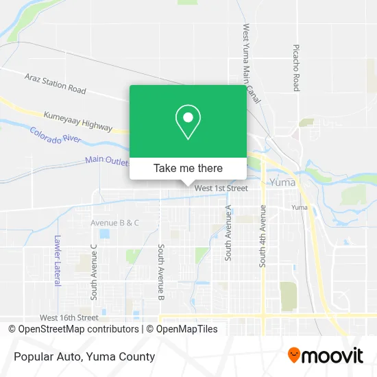 Popular Auto map