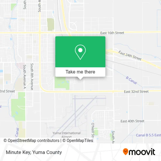 Minute Key map