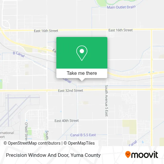 Precision Window And Door map