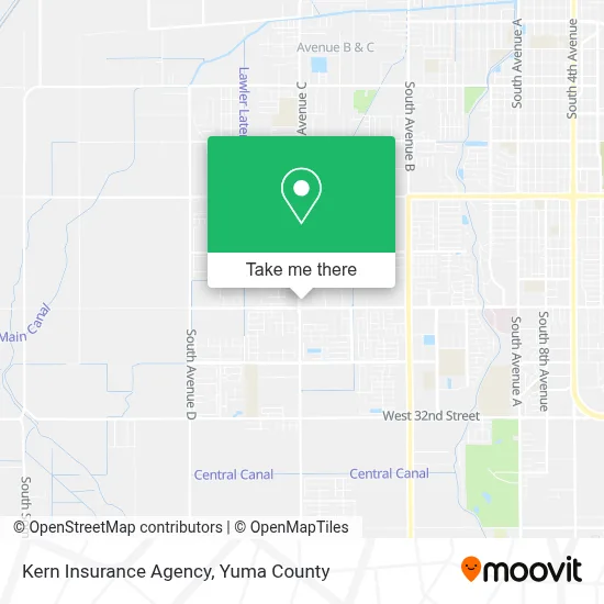 Kern Insurance Agency map