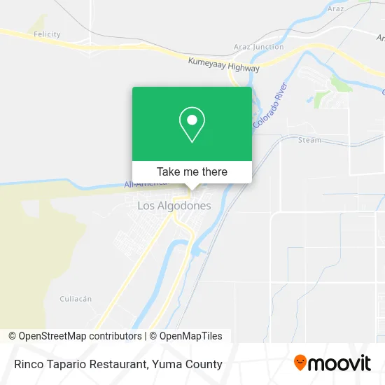Rinco Tapario Restaurant map
