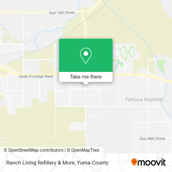 Ranch Living Refillery & More map