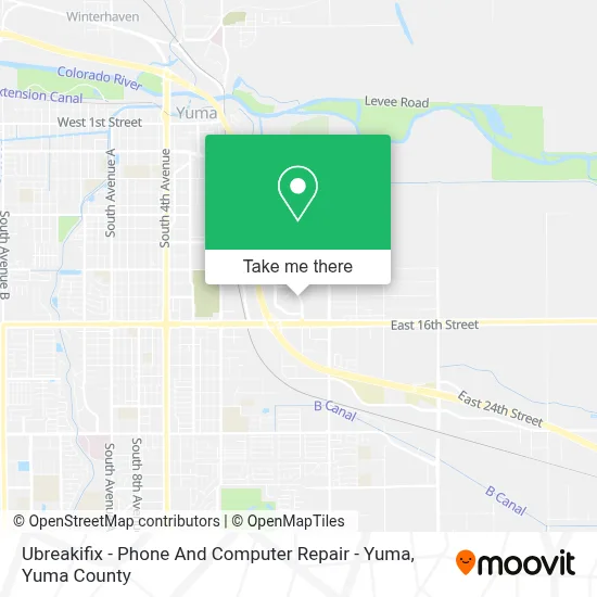 Ubreakifix - Phone And Computer Repair - Yuma map