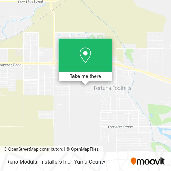 Reno Modular Installers Inc. map