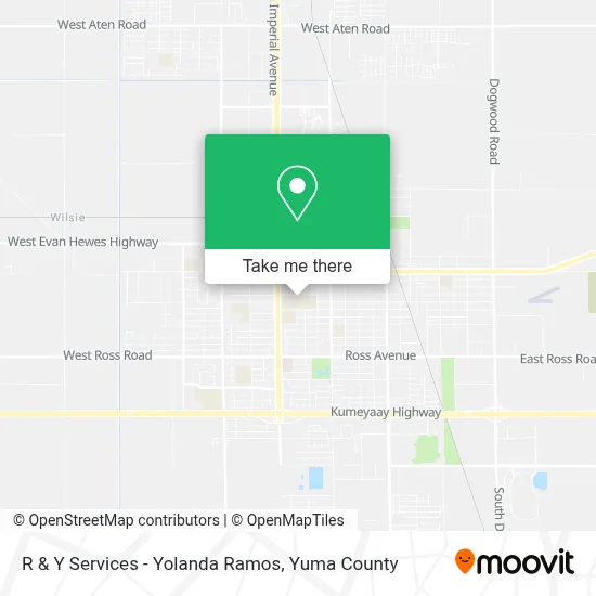R & Y Services - Yolanda Ramos map
