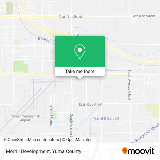 Merrill Development map