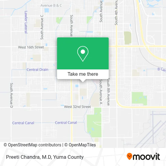 Preeti Chandra, M.D map