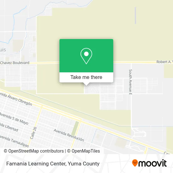 Famania Learning Center map
