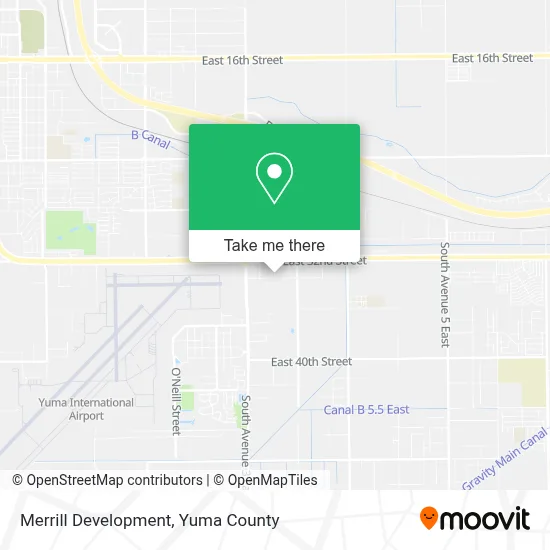 Merrill Development map