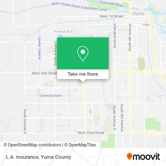 L.A. Insurance map