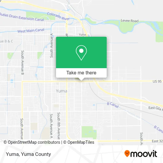 Yuma map