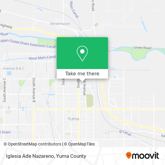 Mapa de Iglesia Ade Nazareno