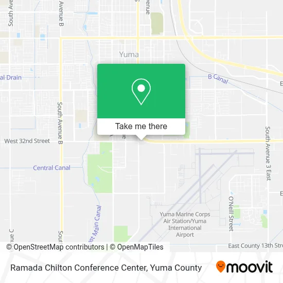 Ramada Chilton Conference Center map