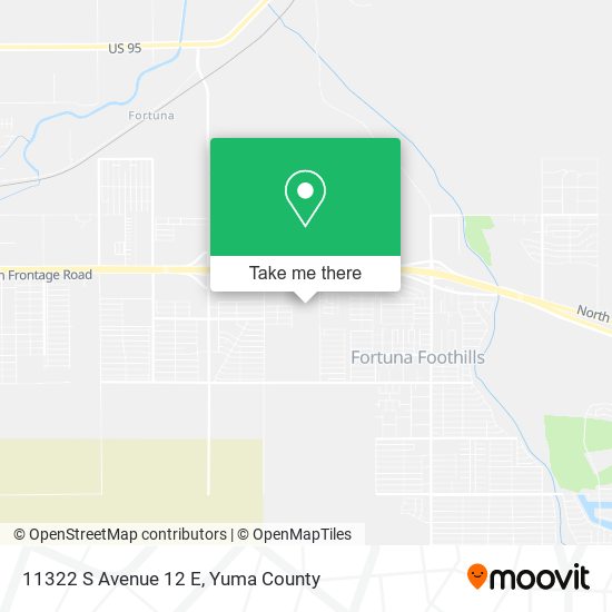 11322 S Avenue 12 E map