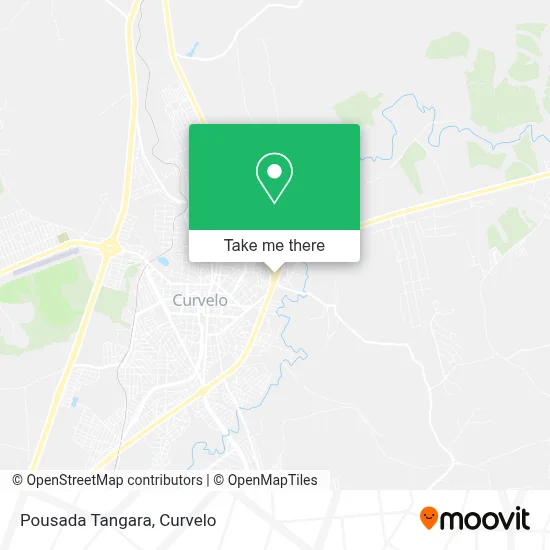 Pousada Tangara map