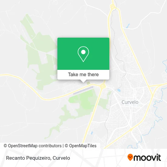 Recanto Pequizeiro map