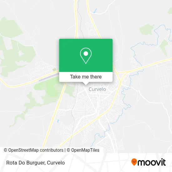 Rota Do Burguer map