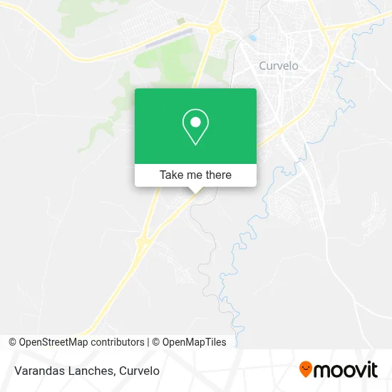 Varandas Lanches map