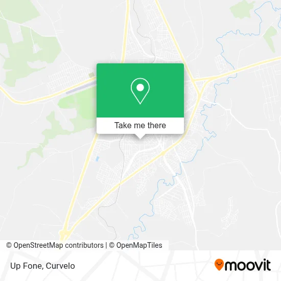 Up Fone map