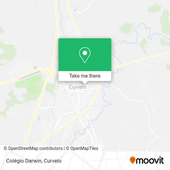 Colégio Darwin map