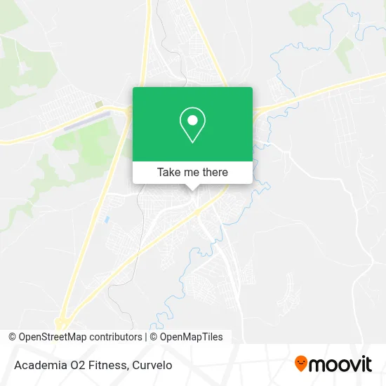 Academia O2 Fitness map