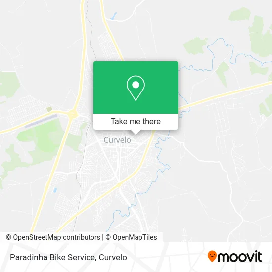 Paradinha Bike Service map