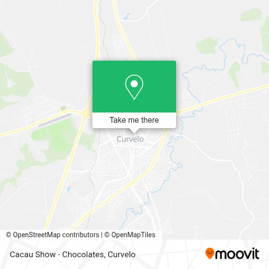Cacau Show - Chocolates map