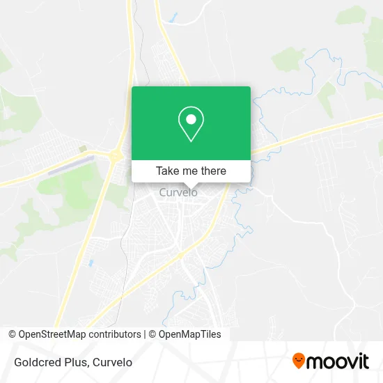 Goldcred Plus map