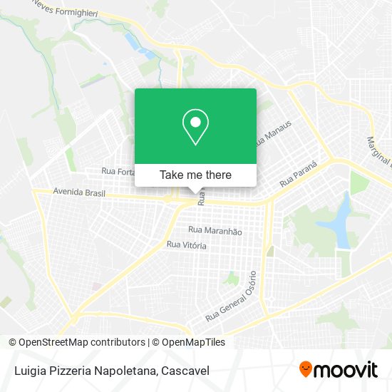 Luigia Pizzeria Napoletana map