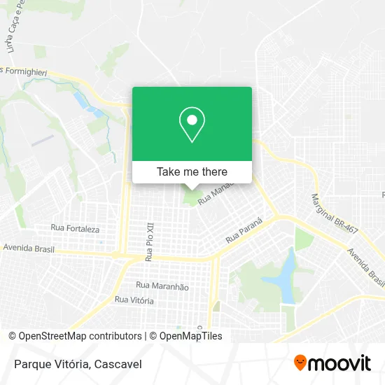 Parque Vitória map