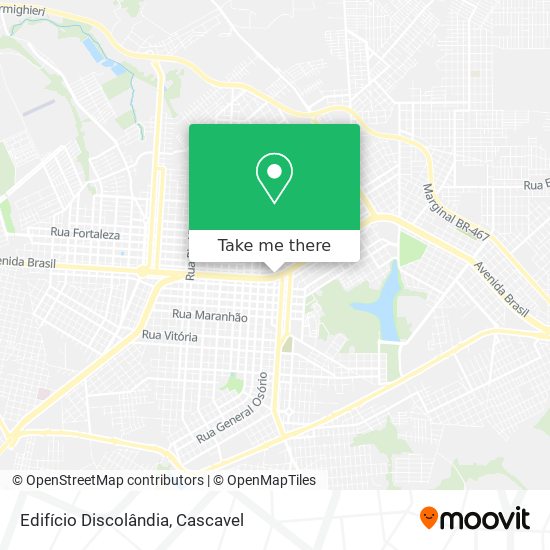 Edifício Discolândia map