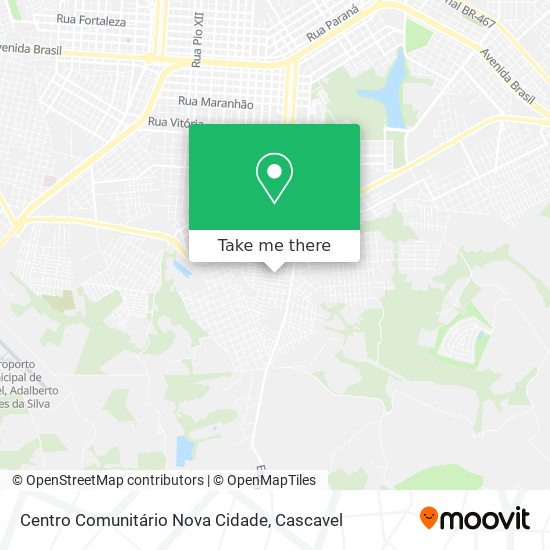 Centro Comunitário Nova Cidade map