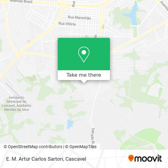 E. M. Artur Carlos Sartori map