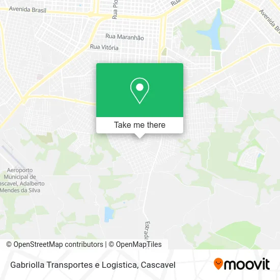 Gabriolla Transportes e Logistica map
