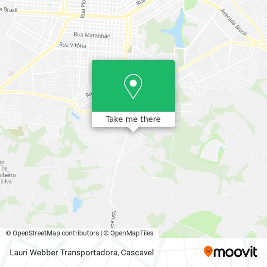 Lauri Webber Transportadora map
