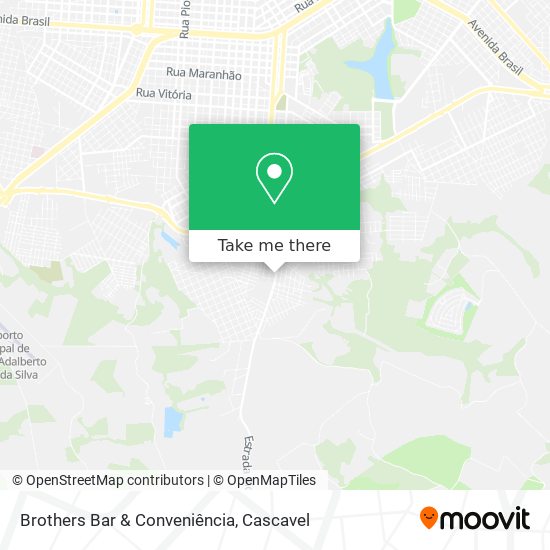 Brothers Bar & Conveniência map